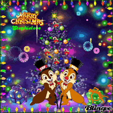 ♥♪♥Le sapin de Noël de Tic et Tac♥♪♥(N°83 dans la compétition "meilleur