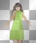ZOOEY DESCHANEL GREEN