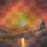 Kerstie: Fantasy Land Castle Background