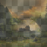 Castle in a forest landscape animation [nermai]