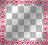 frame red heart