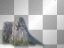stone, mountain, transparent tranda 