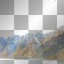TRANSPARENT   MOUNTAINS SPRING SUMMER AUTUMN WINTER