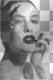 Beautiful Sexy Black and White Woman