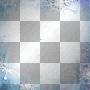 Snowflake winter frame,blue.