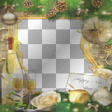 new year frame