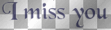 I miss you - blue - cbs