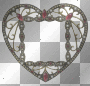 artemia transparent deco jewel-heart