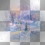 winter landscape background myst
