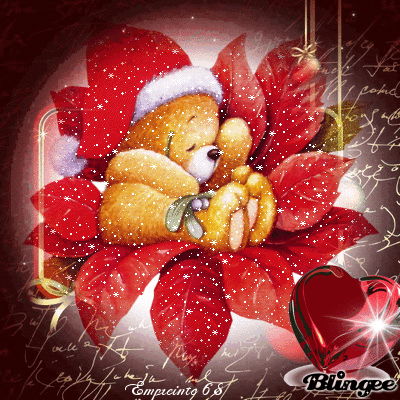 L'ours De Noël ♥♣♥ ! . Picture #127245989 | Blingee.com