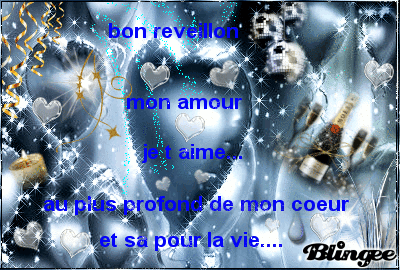 bon reveillon mon amour je t aime Image #127471542 | Blingee.com