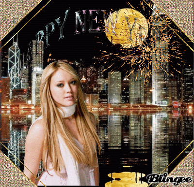 hilary duff happy new year