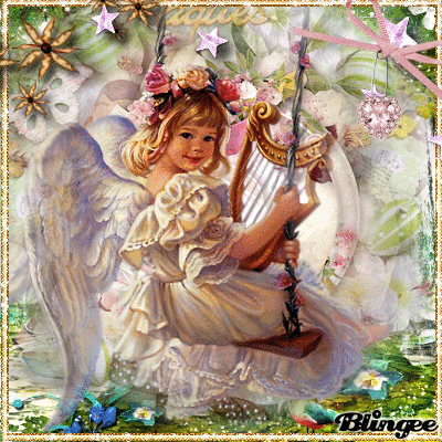 Vintage BAby Angel Picture #127625098 | Blingee.com
