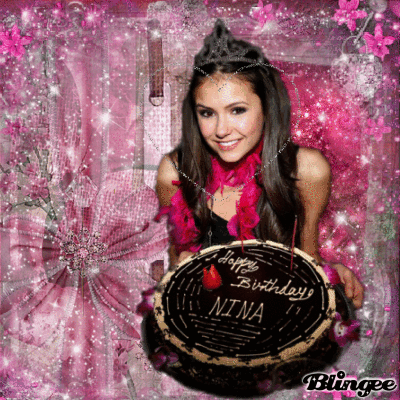 #Nina Dobrev happy birthday [[Nina]]♥ Picture #127611653 | Blingee.com