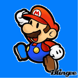 colourful paper mario