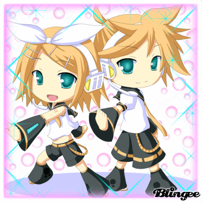 Kagamine Len e Rin Chibi