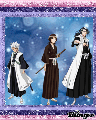 bleach rukia and toshiro