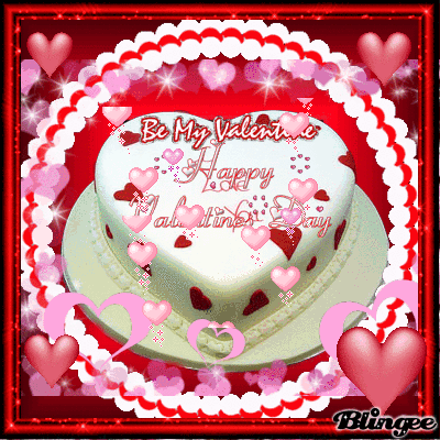 happy valentine cake Picture #128088257 | Blingee.com