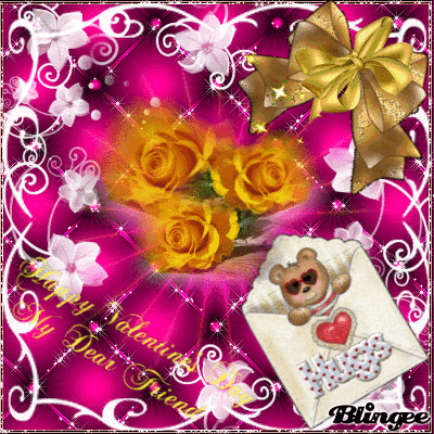 Chocolate happy birthday cake pictures, photos, and images for facebook Happy Valentines Day My Dear Friend Picture #128085932 | Blingee.com