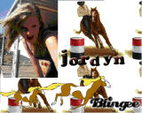 jordyn loves to barrel race!