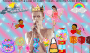 Thumbelina in the Land of Candy Things -- with the Naked Emperor