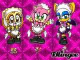 cream, amy and rouge