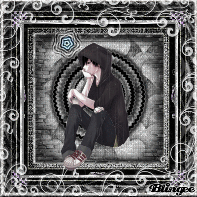 depressed anime boy picture 128432933 blingee com