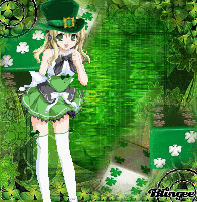 Anime st patricks day