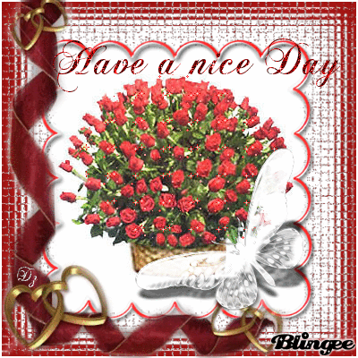 a nice day for you my dear friend