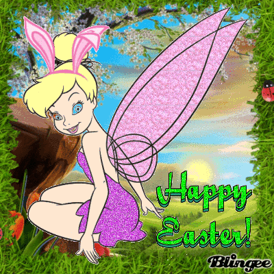 Happy Easter Tinkerbell Picture 128586490 Blingee Com
