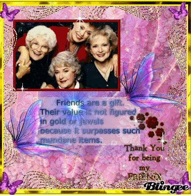 Thank you for being my friend