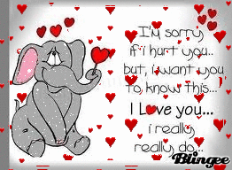I'm sorry I love you Picture #128783332 | Blingee.com