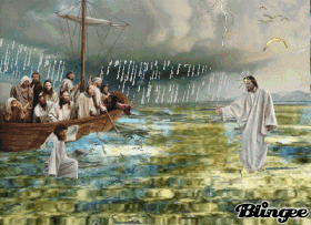 JESUS SOBRE EL MAR