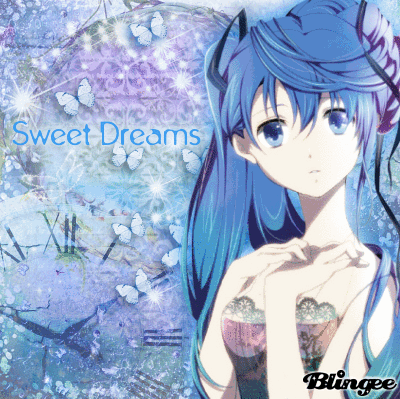 Sweet dreams Sweet dreams
