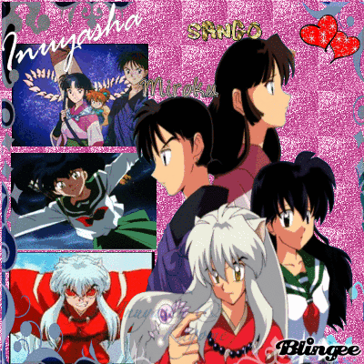 Inuyasha Miroku et Sango