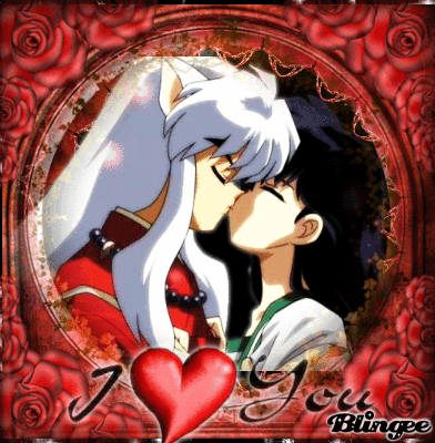Inuyasha Kagome I Love You Kiss Engelkagome1 Picture 129206919 Blingee Com Some romantic and funny inuyasha x kagome moments ^_^ i hope you liked it :d music: blingee com