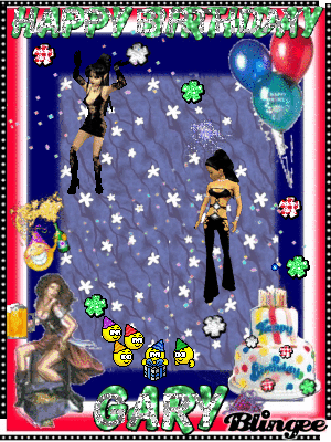 happy birthday quot gary quot picture 129301932 blingee com birthday postcards free