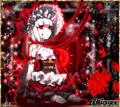 anime girl shadow picture blingee com