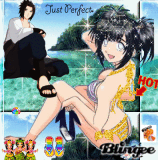 hinari et sasu a la plage