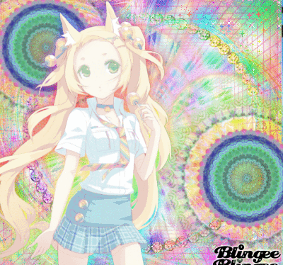 rainbow anime Picture #129393890 | Blingee.com