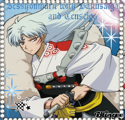 Sesshoumaru With Bakusaiga And Tenseiga Picture 129506407 Blingee Com Bakusaiga wid mebakusaiga wid me. blingee com