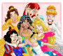 les princesses en folies <3 !