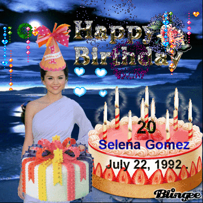Happy Birthday Selena Gomez Picture #129975627 | Blingee.com