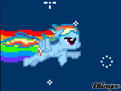 Rainbow Dash Nyan Cat Picture 130194427 Blingee Com Create a gif with the filename mygif.gif and a 33ms delay between frames (~30fps). blingee com