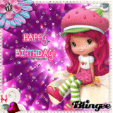 Strawberry Shortcake - Happy Birthday