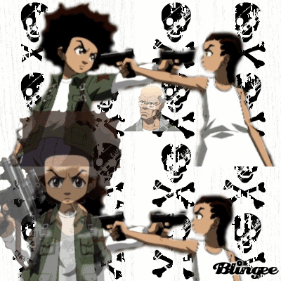 Boondocks Huey Gangsta