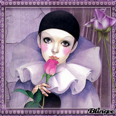 Pierrot Animated Picture Codes And Downloads 130716805 785439298 Blingee Com