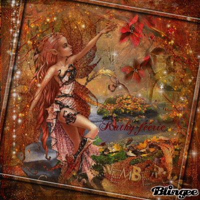 Concour icône de novembre/Autumn fairy/kathy féérie