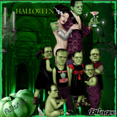 Frankenstein family Picture #130924611 | Blingee.com