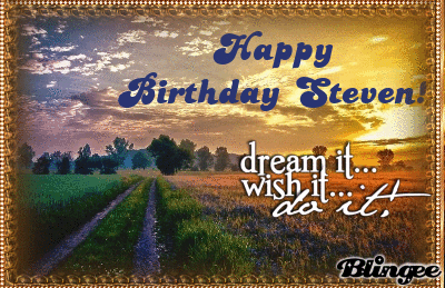 Happy Birthday Steven Picture #131060937 | Blingee.com